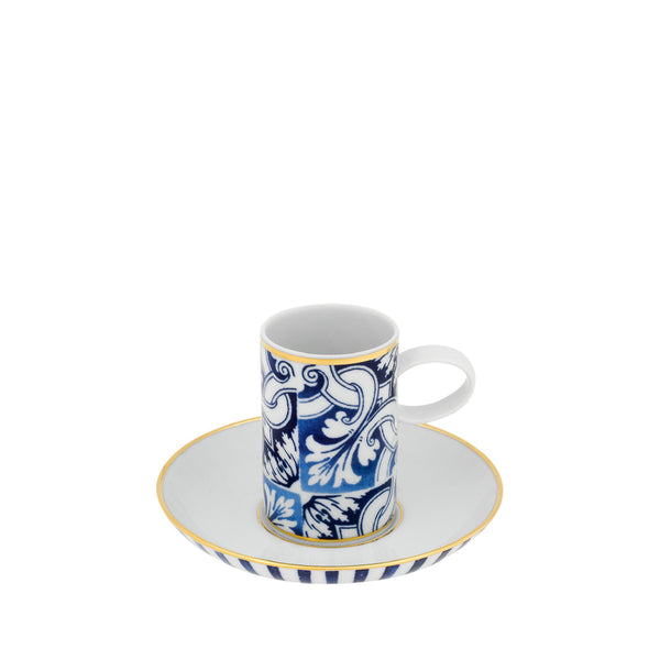 VISTA ALEGRE Transatlantica Coffee Cup and Saucer Set of 4