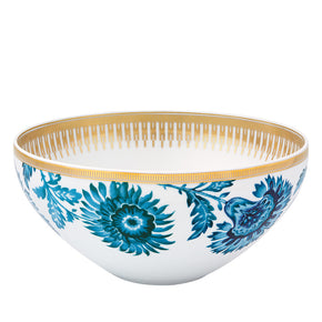 VISTA ALEGRE Gold Exotic Salad Bowl