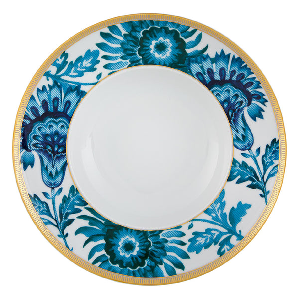 VISTA ALEGRE Gold Exotic Soup Plate Set of 4