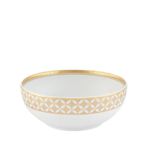 VISTA ALEGRE Gold Exotic Cereal Bowl Set of 4