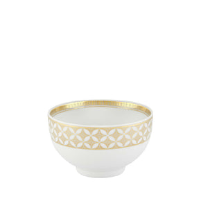 VISTA ALEGRE Gold Exotic Rice Bowl Set of 4