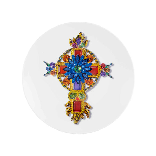 VISTA ALEGRE Love Who You Want Dessert Plate Lacroix  Venitienne