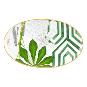 VISTA ALEGRE Amazonia Small Oval Platter Set of 2