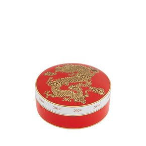 VISTA ALEGRE Golden Round Box Dragon