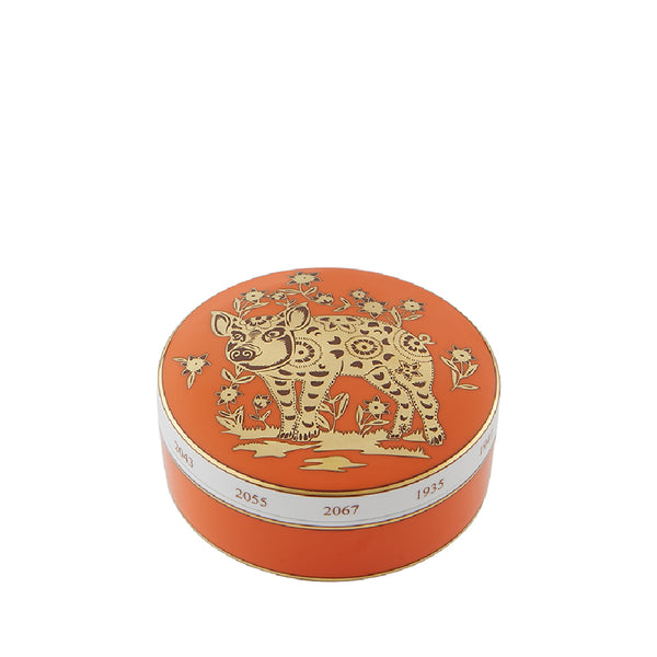 VISTA ALEGRE Golden Round Box Pig