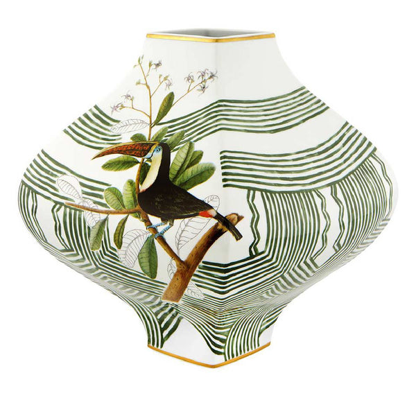 VISTA ALEGRE Amazonia Vase Tucano