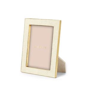 AERIN Classic Shagreen Frame - Cream