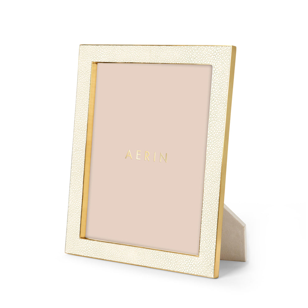 Classic Shagreen Frame - Cream