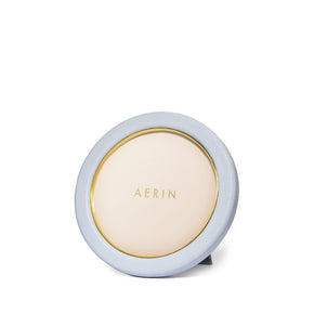 AERIN Piero Leather Round Frame
