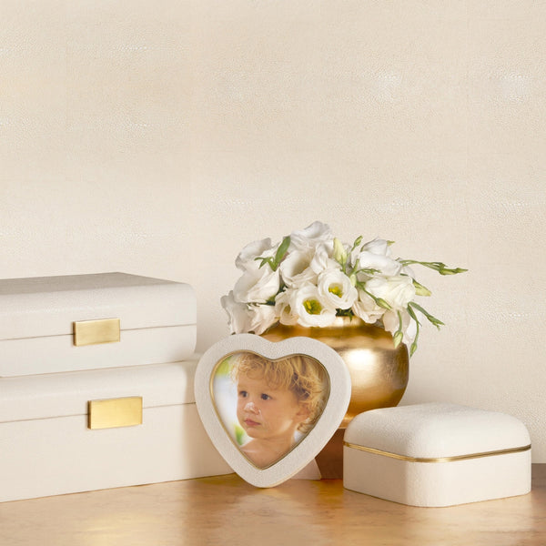 AERIN Modern Shagreen Jewelry Box