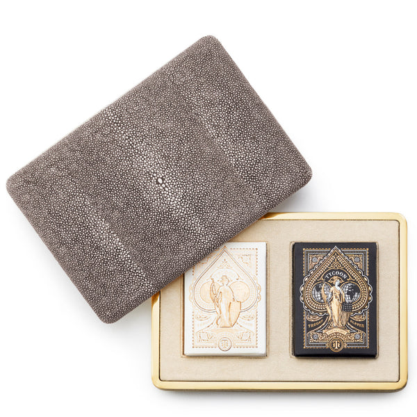 AERIN Shagreen Card Case