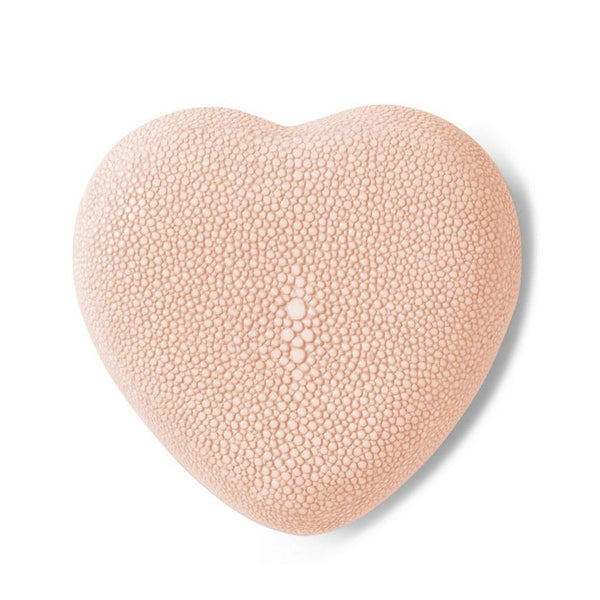 AERIN Shagreen Heart Box