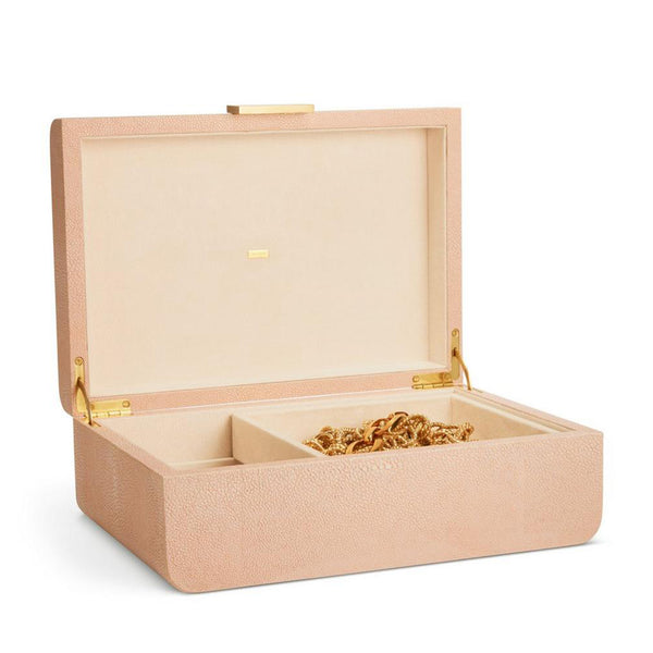 AERIN Modern Shagreen Jewelry Box