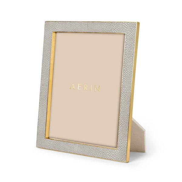 AERIN Classic Shagreen Frame - Dove