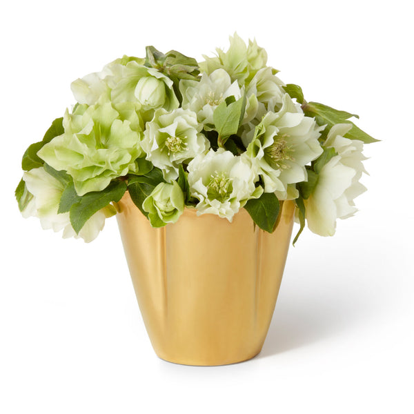 AERIN Gilded Clover Vase