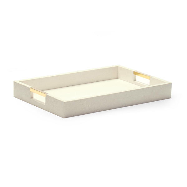 AERIN Modern Shagreen Desk Tray