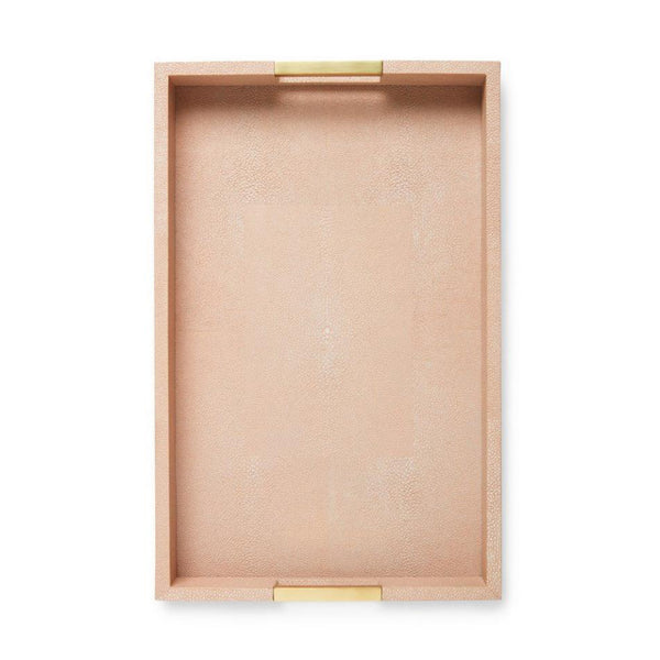 AERIN Modern Shagreen Desk Tray