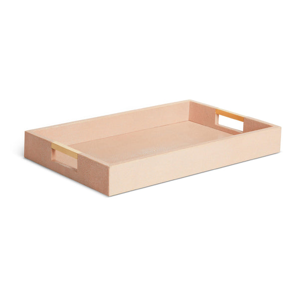 AERIN Modern Shagreen Desk Tray