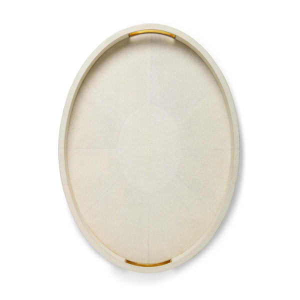 AERIN Modern Shagreen Cocktail Tray