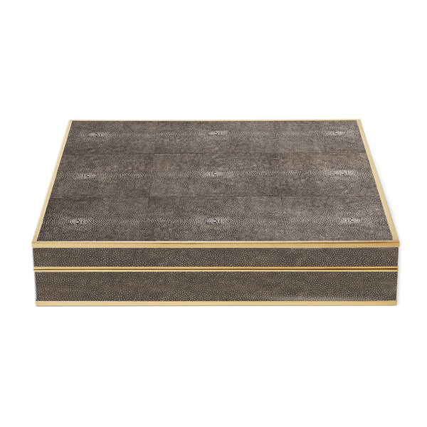 AERIN Shagreen Chess Set