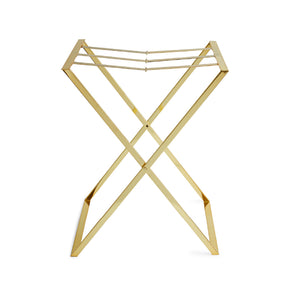 AERIN Brass Butler Tray Stand
