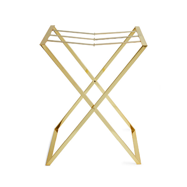 AERIN Brass Butler Tray Stand