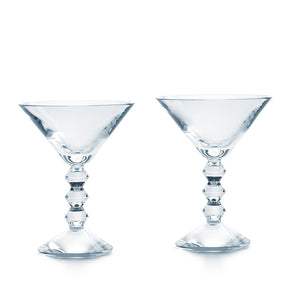 BACCARAT Véga Martini Glass Set Of 2