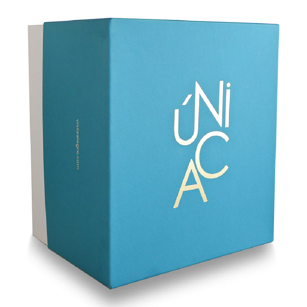 VISTA ALEGRE Unica Vase Trilogy Blue