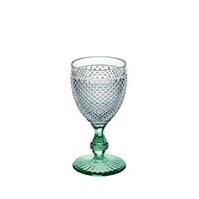 VISTA ALEGRE Bicos Bicolor Goblet with Colored Stem