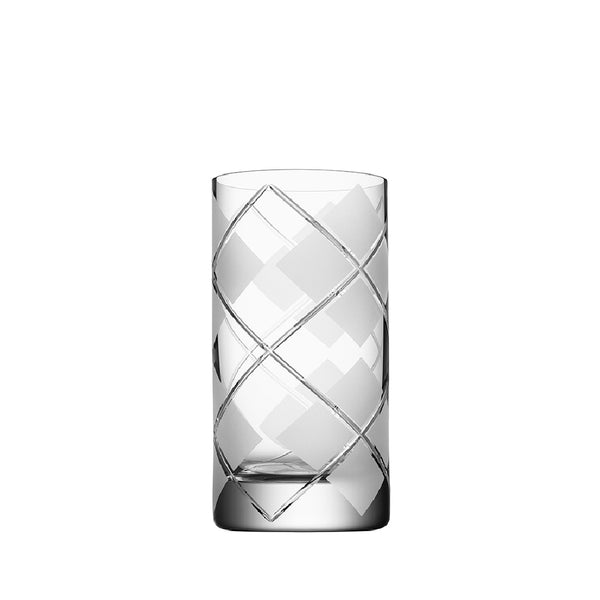 ORREFORS Argyle Highball Set Of 2