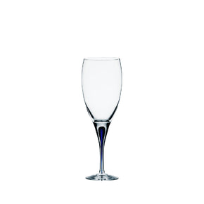 ORREFORS Intermezzo Blue White Wine