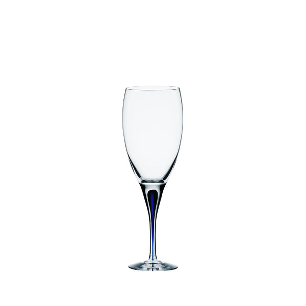 ORREFORS Intermezzo Blue White Wine