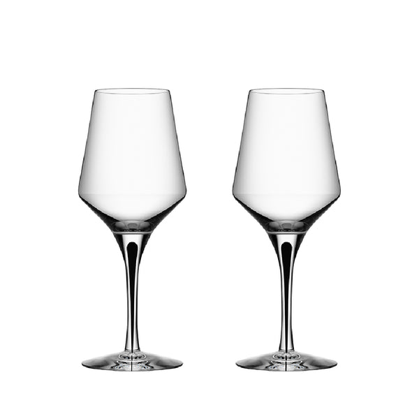 ORREFORS Metropol White Wine Pair