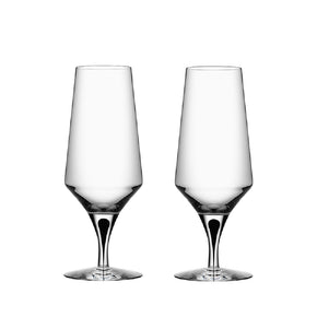 ORREFORS Metropol Beer Pair