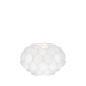 ORREFORS Raspberry Frost Votive Medium