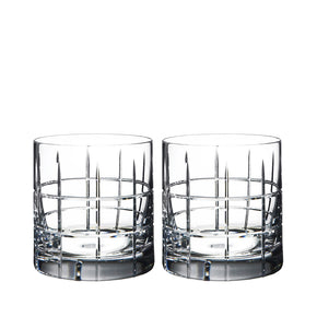 ORREFORS Street Double Old Fashioned Pair