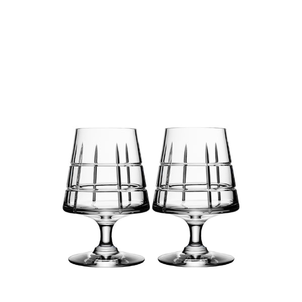 ORREFORS Street Cognac Pair