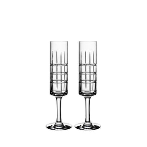 ORREFORS Street Champagne Pair