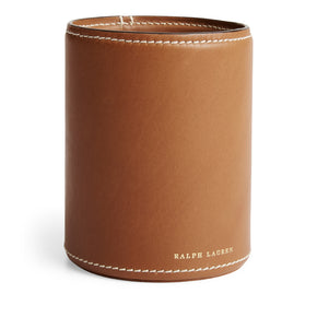 RALPH LAUREN Brennan Leather Pencil Cup