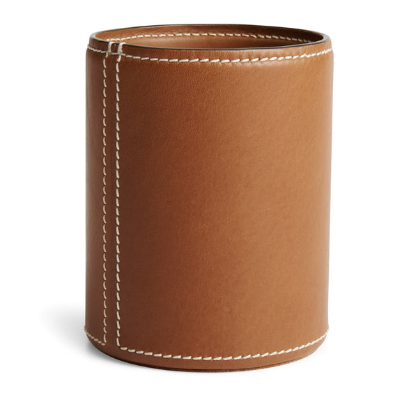 RALPH LAUREN Brennan Leather Pencil Cup