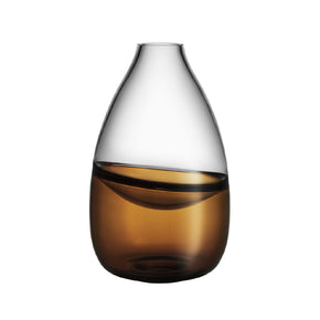 KOSTA BODA Septum Golden Brown Vase Limited Edition 300