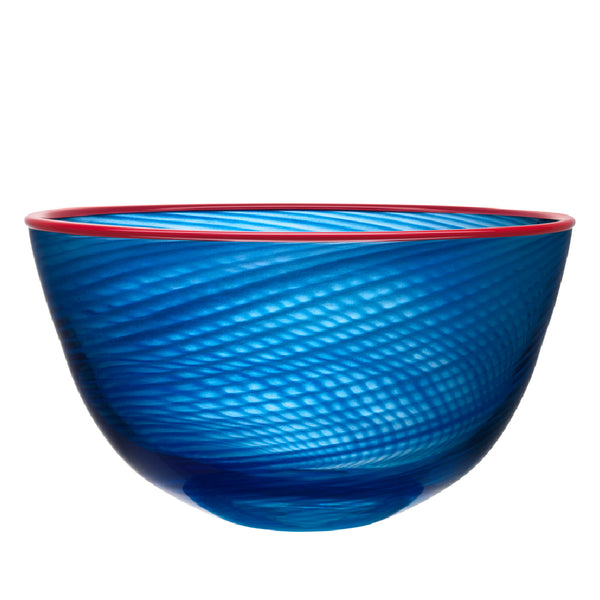KOSTA BODA Red Rim Bowl