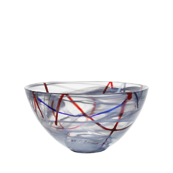 KOSTA BODA Contrast Bowl Grey