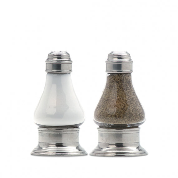 MATCH PEWTER Siena Salt & Pepper Shaker Set