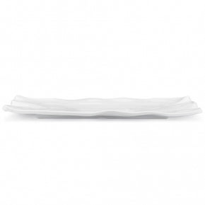 Q SQUARED Ruffle Melamine Sandwich Platter Set of 4