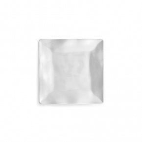 Q SQUARED Ruffle Melamine Square Canape Plate Set of 12