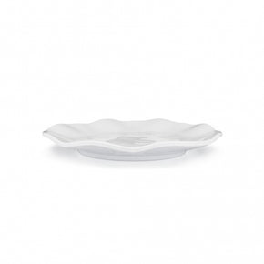 Q SQUARED Ruffle Round Salad Plate Set of 8