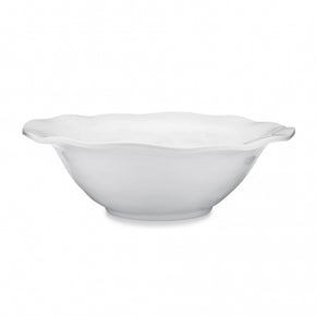 Q SQUARED Ruffle Melamine Round Serving Bowl Set of 4