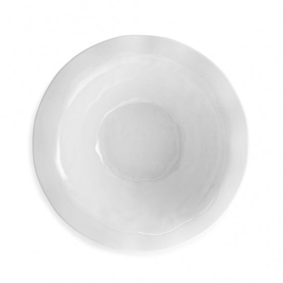 Q SQUARED Ruffle Melamine Round Serving Bowl Set of 4