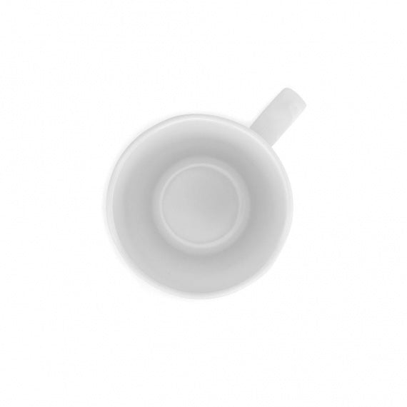 Q SQUARED Ruffle Melamine Mug Set of 8